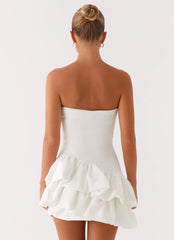 Marie Mini Dress - White