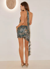 Samar Mini Dress - Vintage Blossom