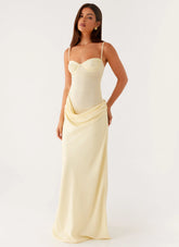 Romy Maxi Dress - Yellow