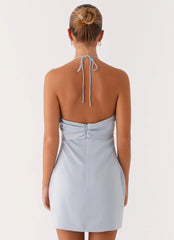 Cecelia Mini Dress - Blue