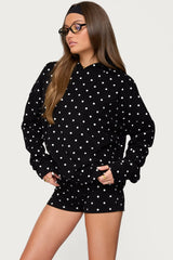 Chelsie Polka Dot Hoodie