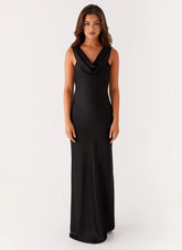 Arya Maxi Dress - Black