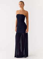 Savaya Maxi Dress - Navy