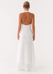 Turu Maxi Dress - White