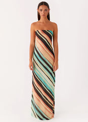 Como Maxi Dress - Stripe