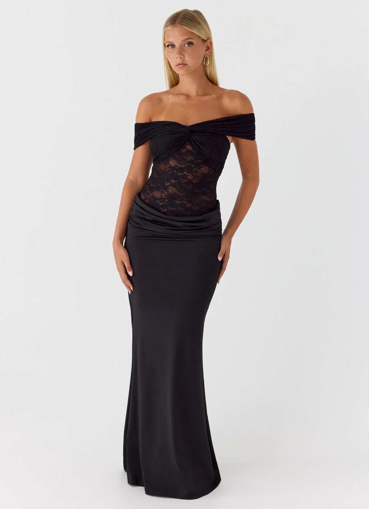 Either Way Maxi Dress - Black