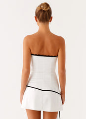 Thea Mini Dress - White