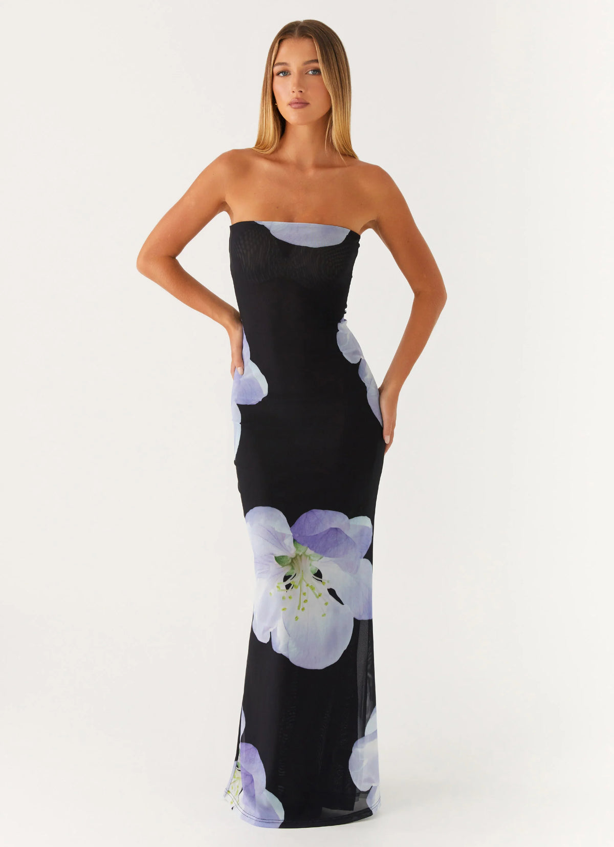 Jorja Maxi Dress - Flower Print